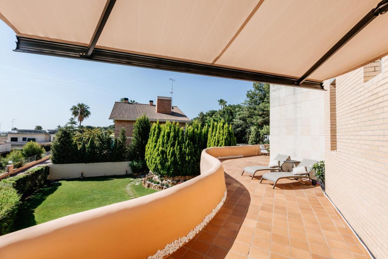 Lushville - Luxurious Villa With Pool In Valencia Campo Olivar Exterior foto